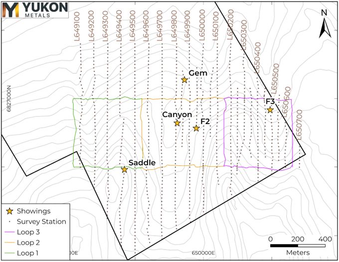 Electromagnetic Survey Identifies Multiple Strong Targets