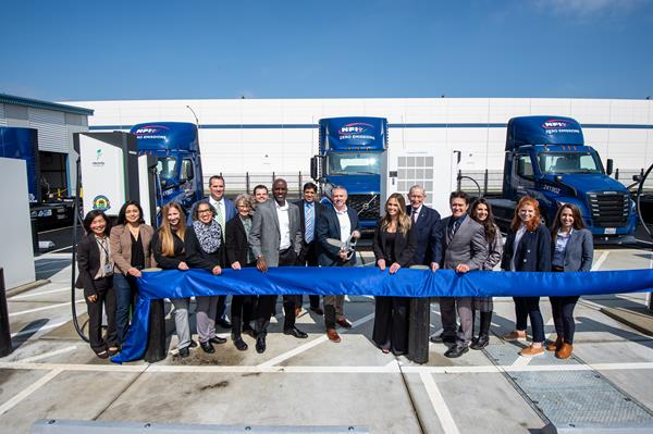 Joint Electric Truck Scaling Truck Scaling Initiative (JETSI) Project Ribbon-Cutting  