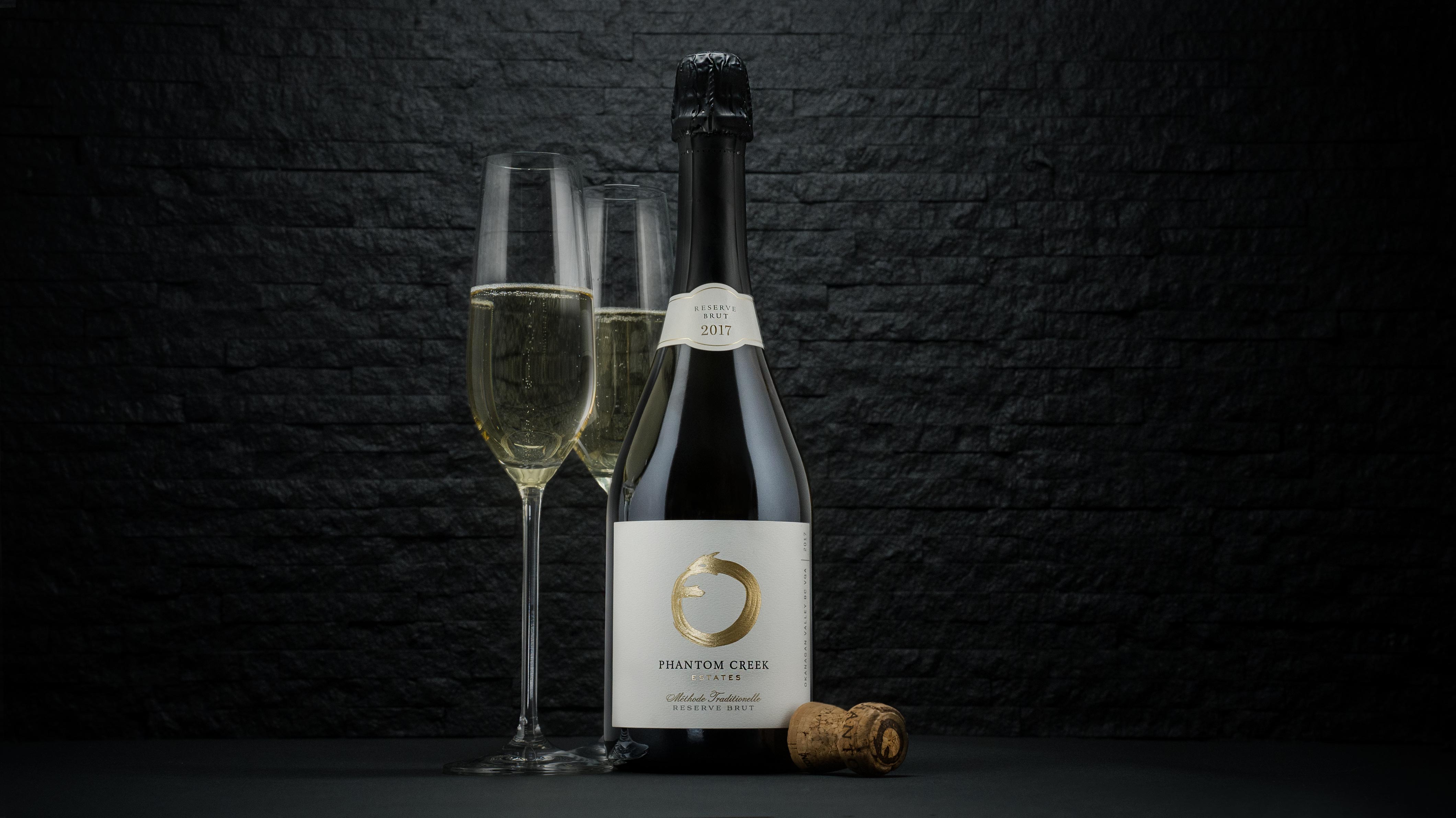 Phantom Creek Estates 2017 Sparkling Brut Reserve Méthode Traditionnelle