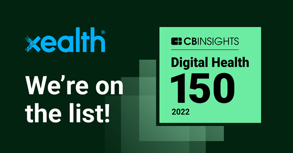 Xealth on CB Insights' Digital Health 150