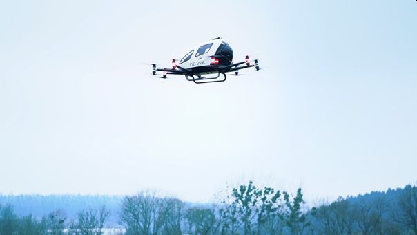 EHang 216 Receives Long-term Trial Flight Permit across Austria National Airspace