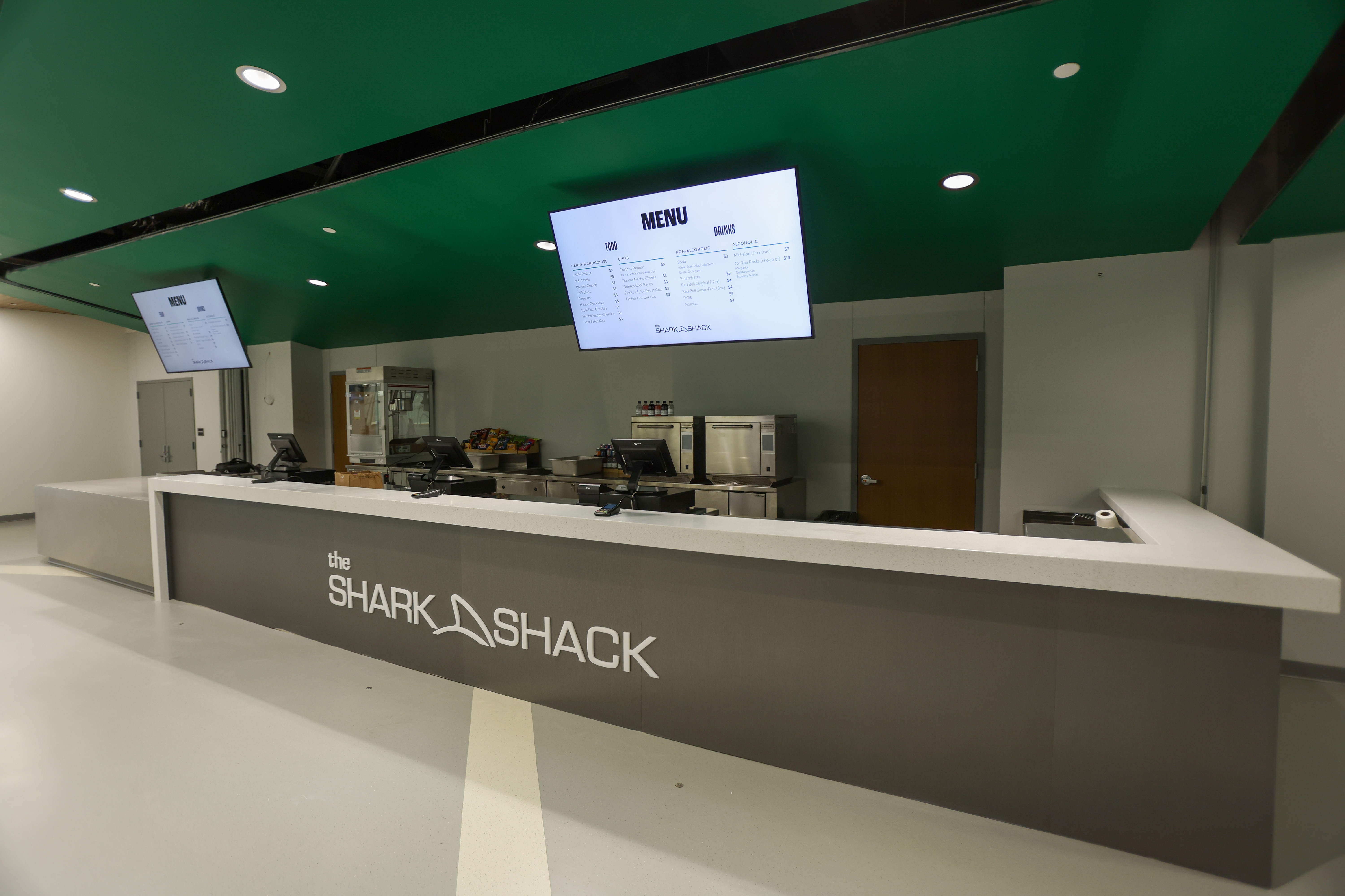 Shark Club's new concession stand Shark Shack