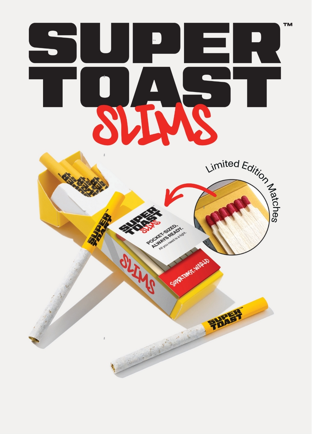 Debuting on Super Toast Animal Mintz Slims, the proprietary matchbook design delivers an elevated level of convenience and functionality.
