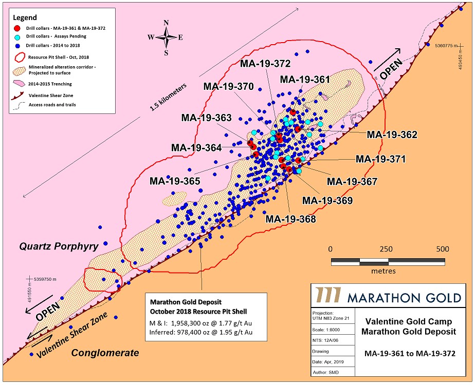 April 11th, 2019 Drill Map