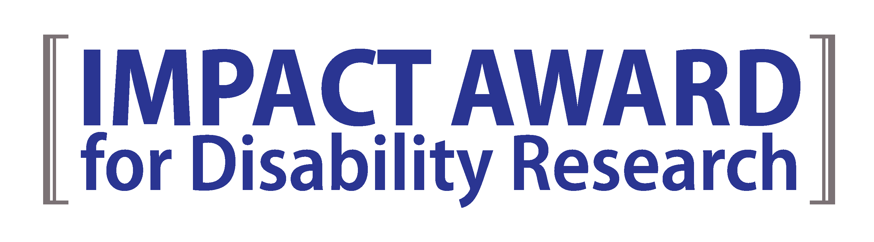 Impact Award for Disability Research logo