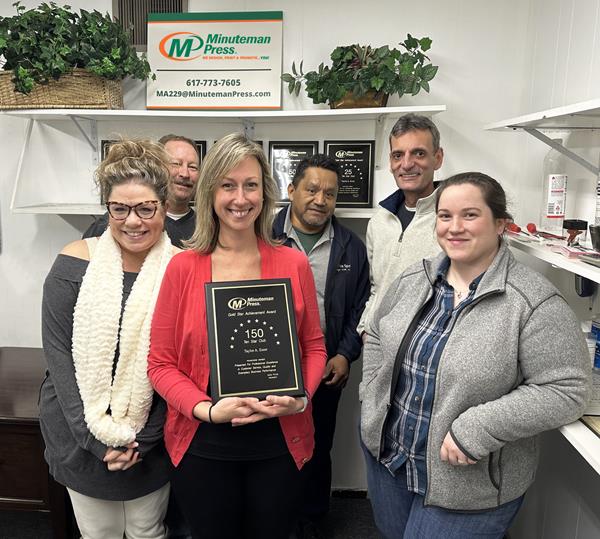 Minuteman Press Quincy MA - Taylor Esser and Team