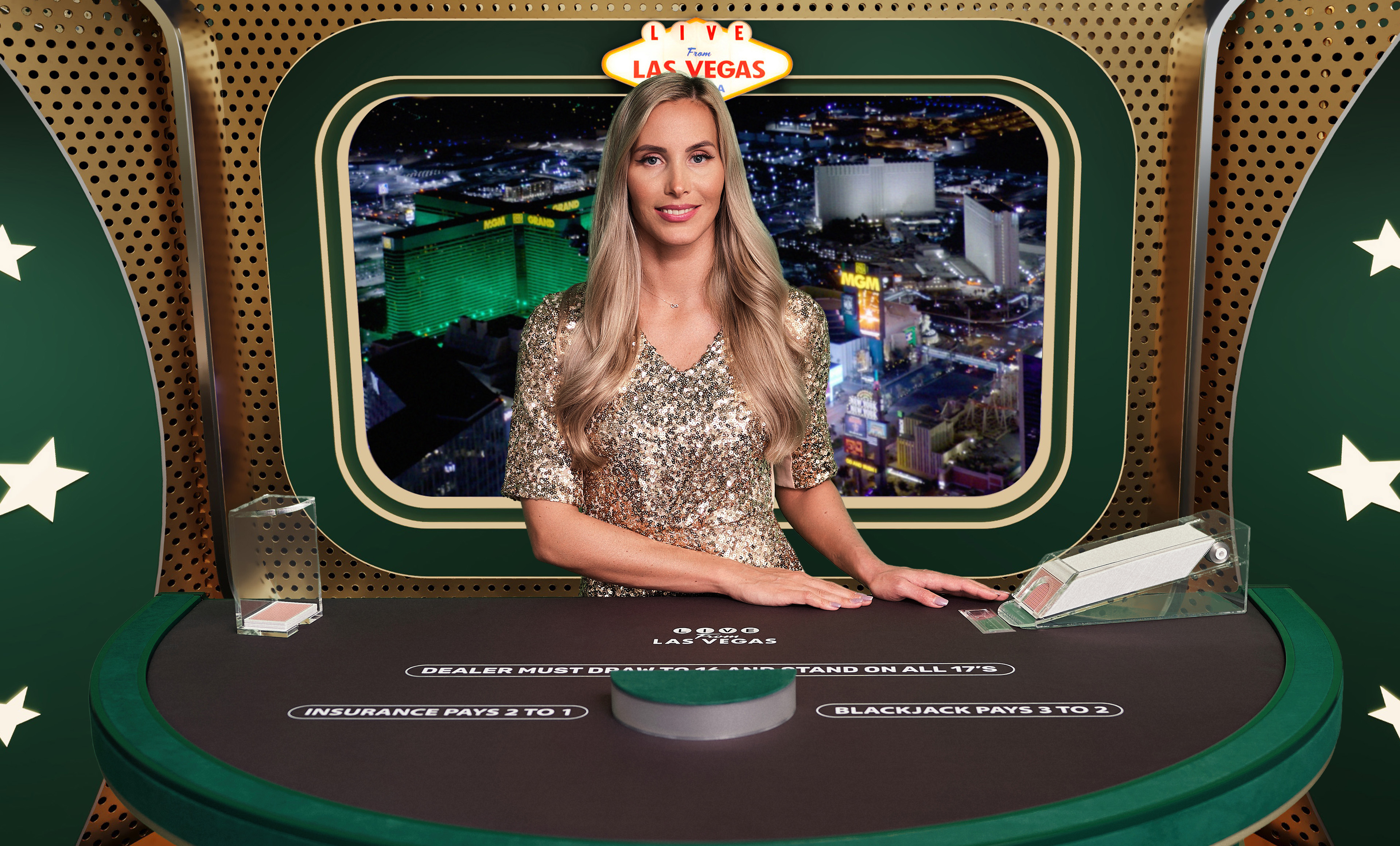 BetMGM, a leading iGaming and sports betting operator, announced that live dealer casino games streamed directly from Las Vegas are now available in Alberta. Players at BetMGM Casino Alberta can access real-time blackjack, roulette and baccarat hosted by professional dealers and broadcast from MGM Resorts International destinations.