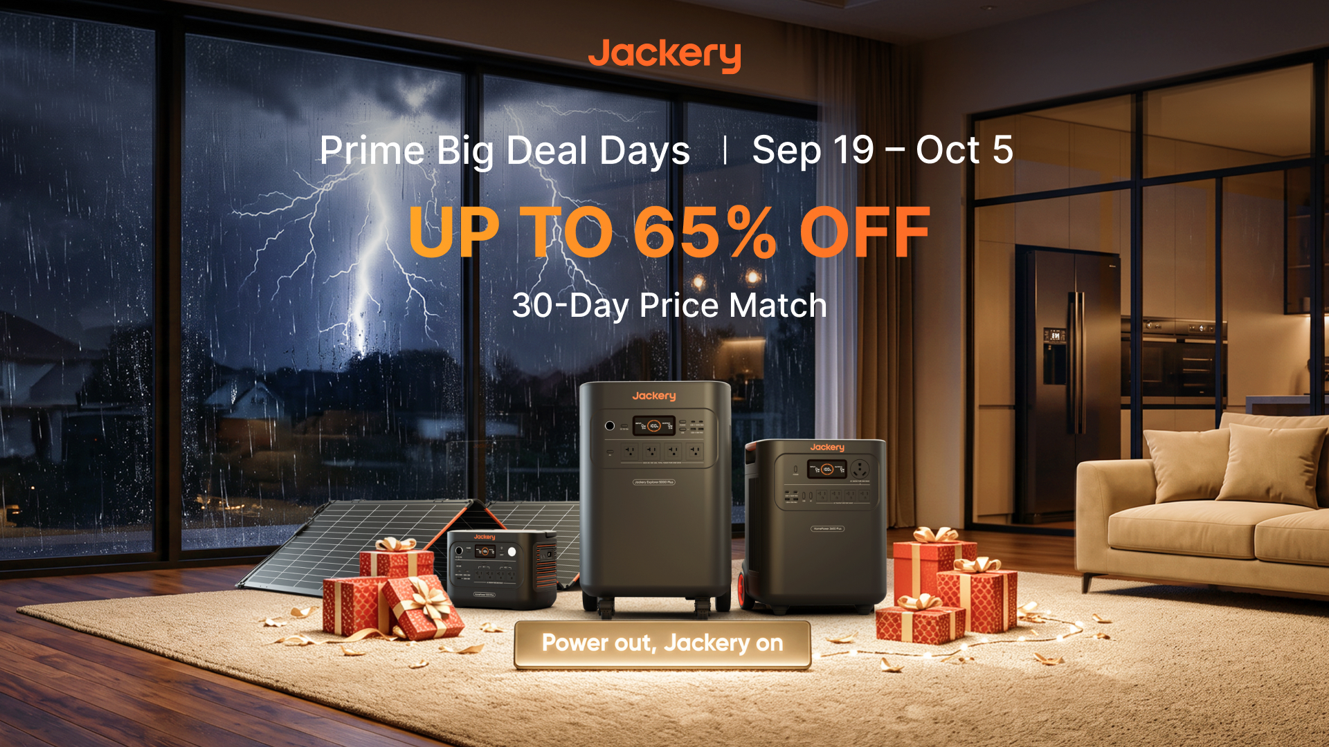 Stay Prepared for Canada's Grid Outages with Up to 65% Off Jackery Power Stations During Prime Big Deal Days' Early Access Event