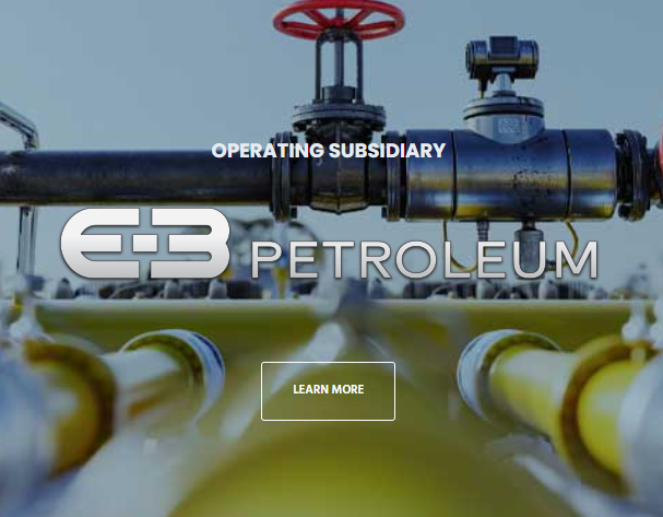 $PSWW - OPERATING SUBSIDIARY - E-3 PETROLEUM 