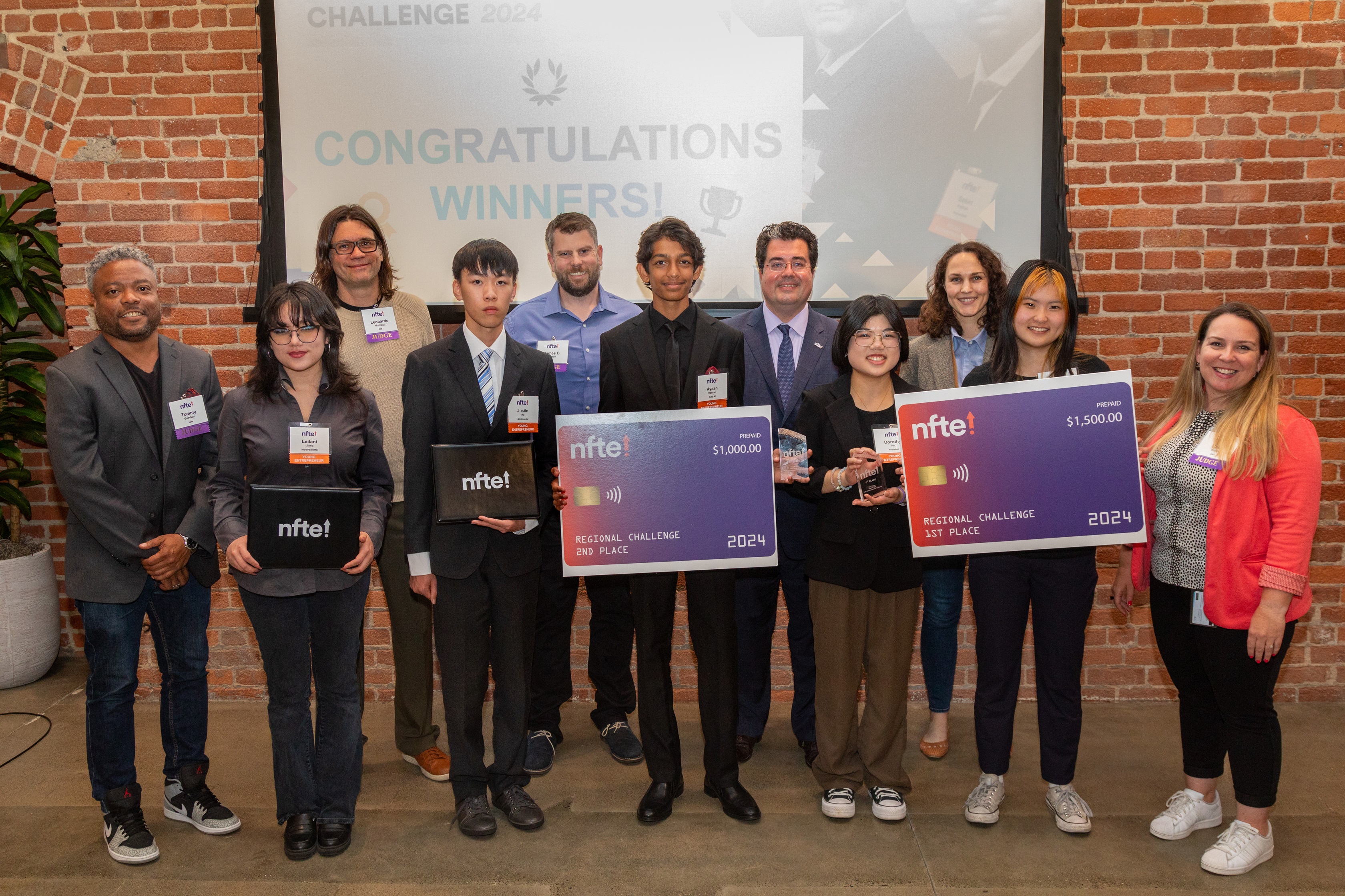 2024 NFTE West (Northern California) Youth Entrepreneurship Challenge Winners