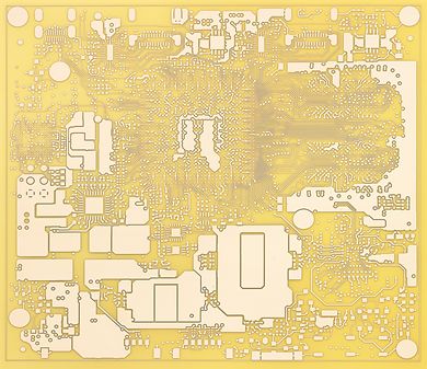 PV Nano Cell's SicrysTM Single Nano Crystals Ink, Printed on FR4