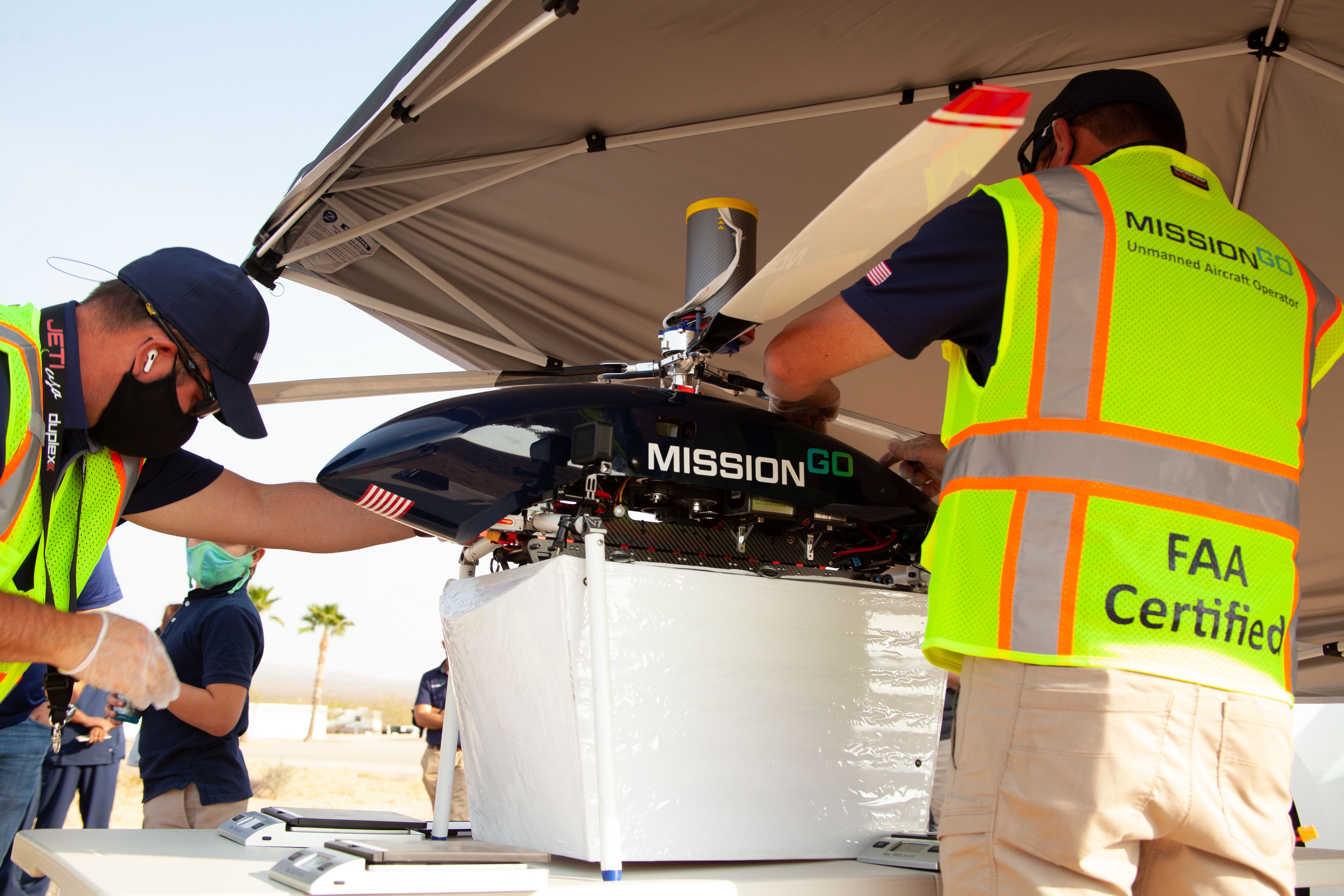 MissionGO and Nevada Donor Network UAS Organ Transportation Research Project