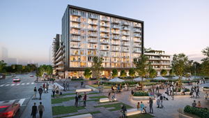 Nestled at the intersection of Kingsway and Earles, Peterson Group's FRAME will bring 217 much-needed homes to the area comprising of one, two, and three-bedroom residences, located just a short walk from beautiful parks, great restaurants, and transit.