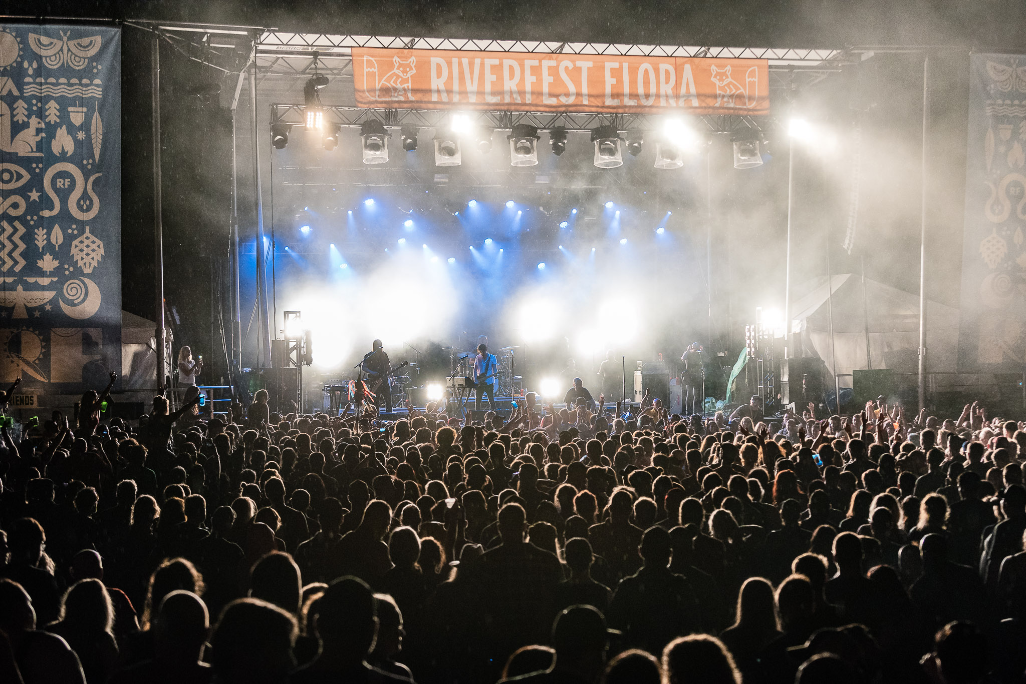 July Talk performs at Riverfest, 2018
