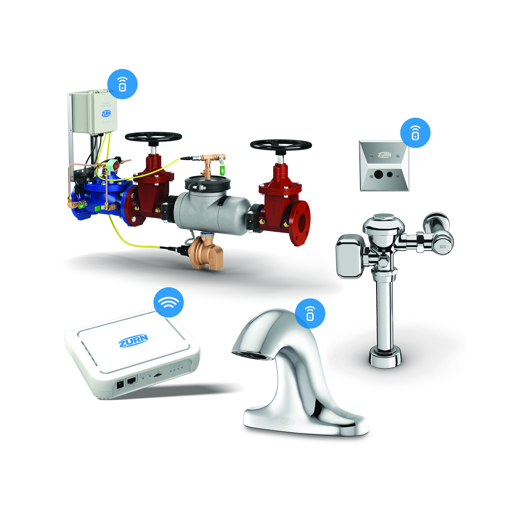 Within any business, setbacks happen. But what if you could respond faster to prevent them in the first place? Zurn Connected Products let you take control, no matter where you are, through real-time insights and performance trends of your plumbing solutions. 