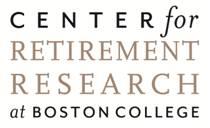 Center for Retirement Research at Boston College logo.