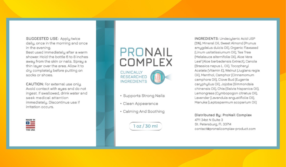 Ingredients in ProNail Complex