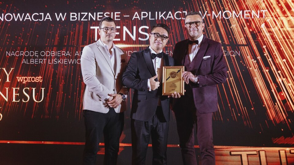 TIENS VMOMENT Wins Wprost "Business Innovation" Award in Poland.