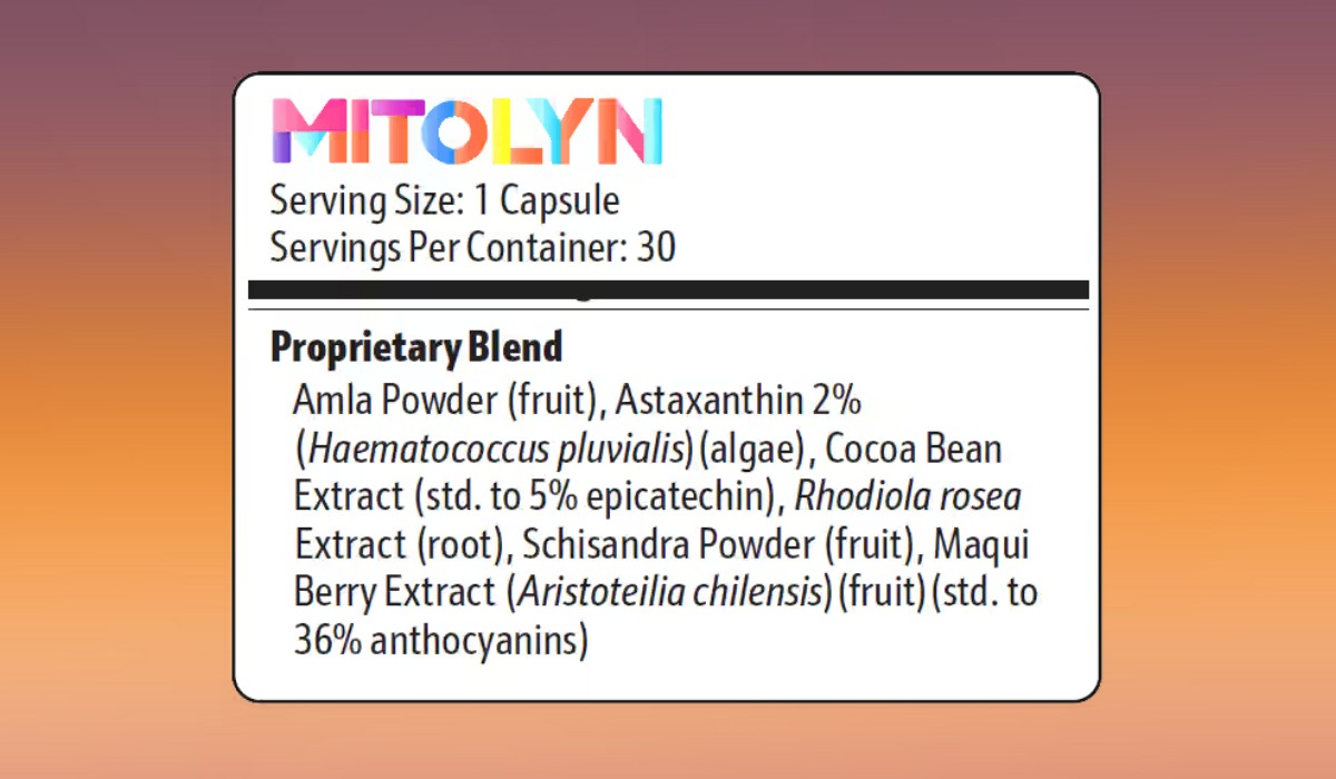 Mitolyn Supplement