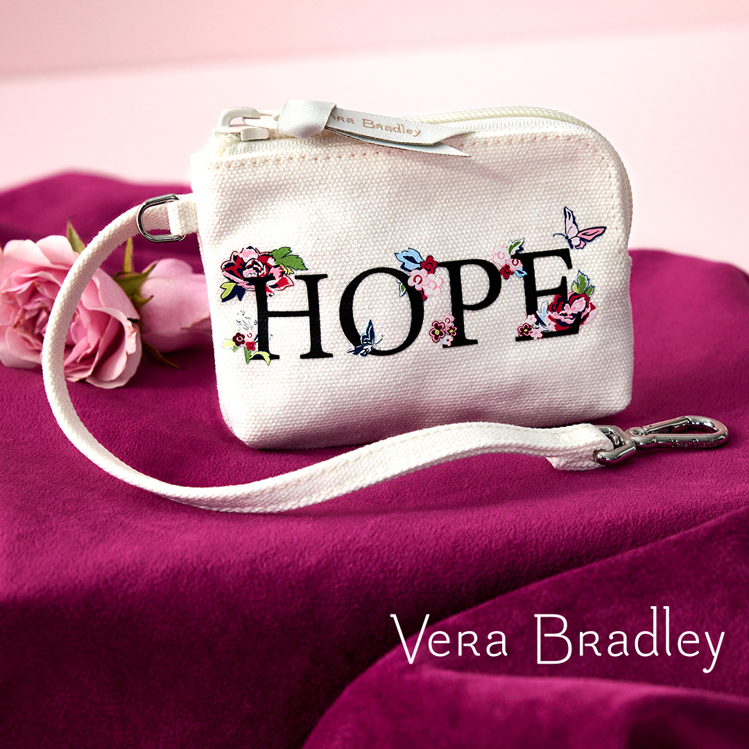 Vera Bradley Hope Charity Pouch