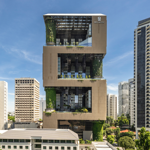 Singapore's Pan Pacific Orchard was name CTBUH 2024 Best Tall Building Worldwide.