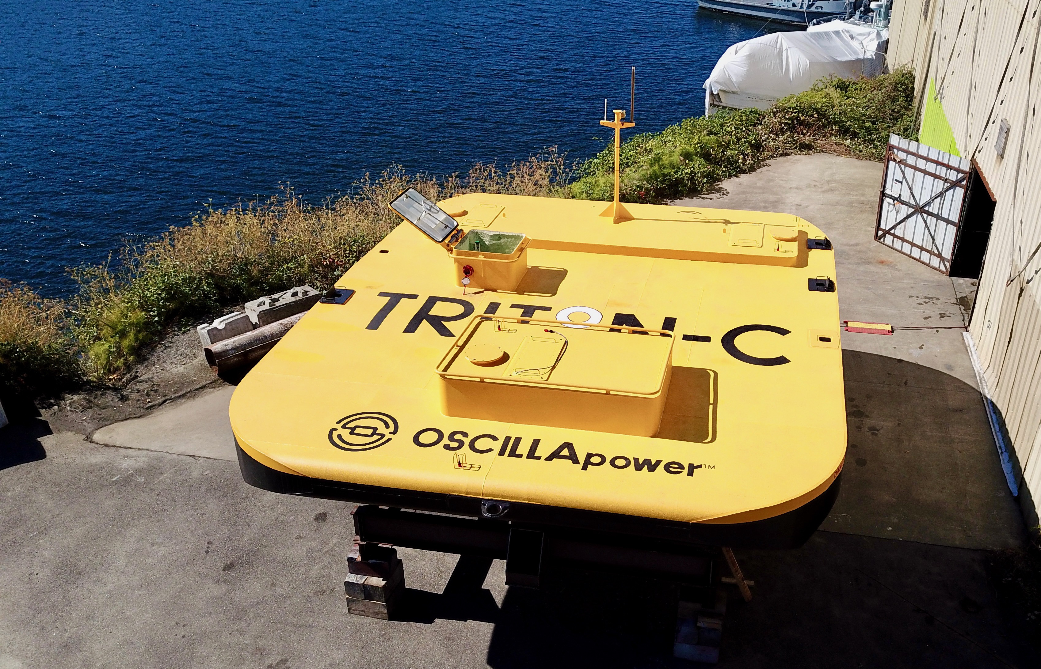 Oscilla Power's Triton Wave Energy Float