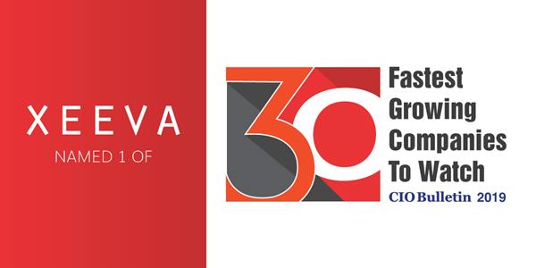 Procurement Solution Xeeva Highlighted Among the “30 Fastest Growing Companies to Watch” by CIO Bulletin