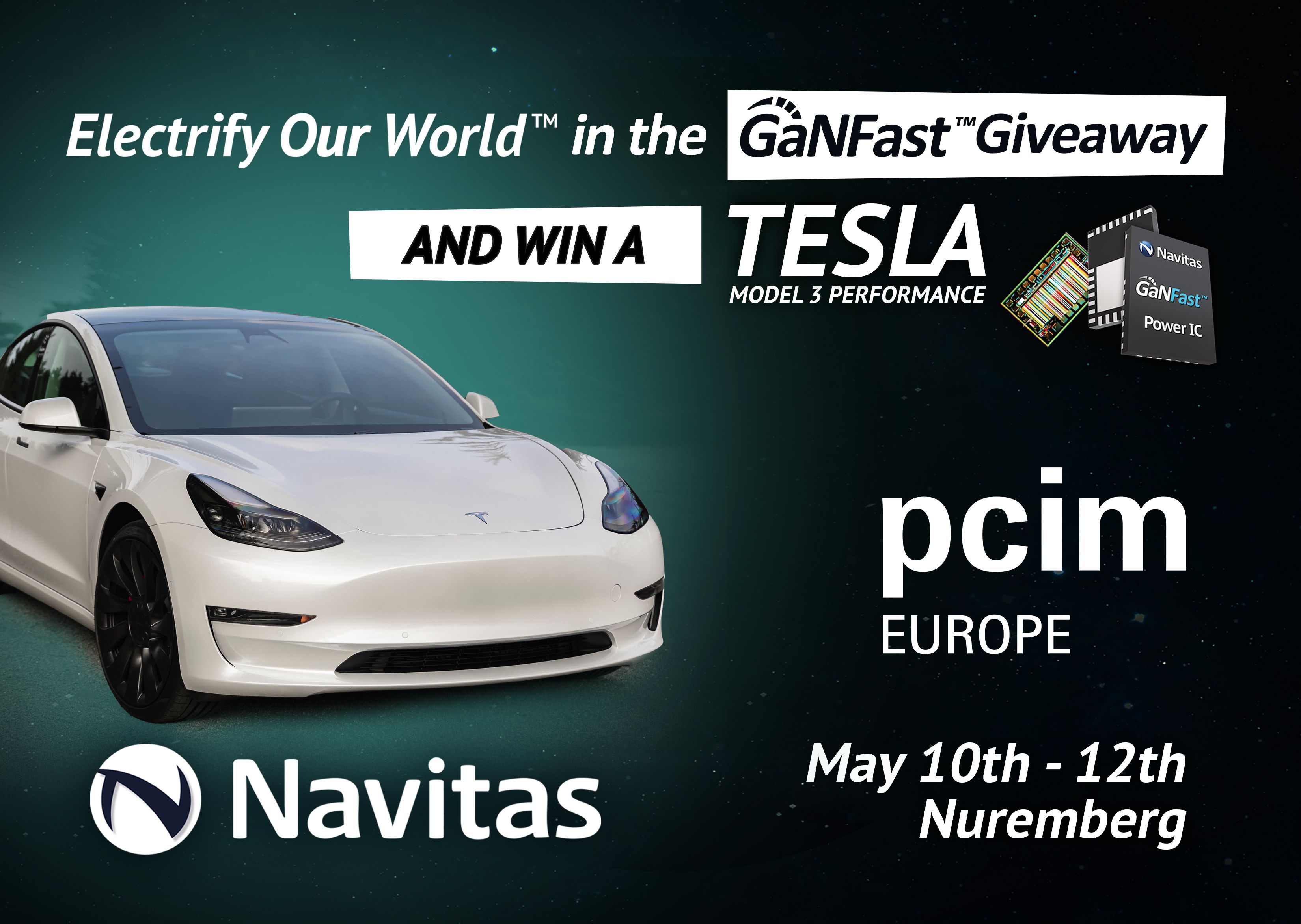 Navitas Drives GaN into High-Power Markets at PCIM Europe