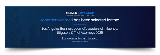 Jonathan Melmed Named  Los Angeles Business Journal’s 2025 Leaders of Influence