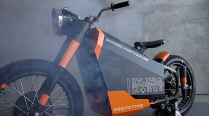 $ALYI - Retro Revolt Electric Motorcycle based on the WWII Era BMW R71 Military Motorcycle