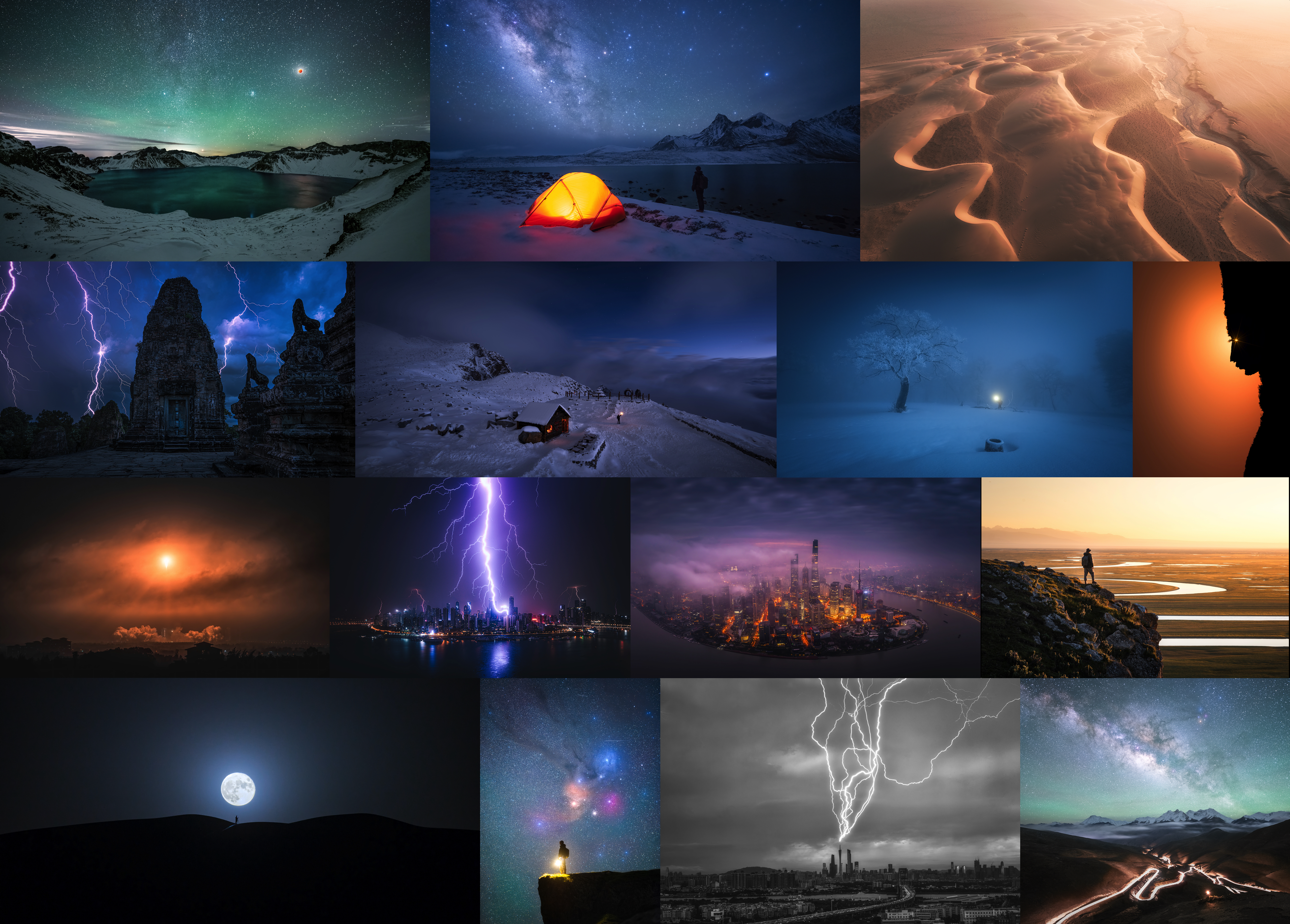 The works of photographer Wu Zhengjie