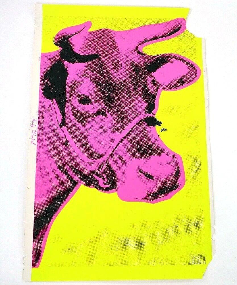 Andy Warhol — Yellow Cow