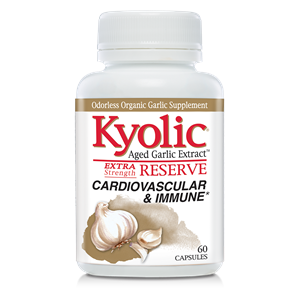 Kyolic Aged Garlic Extract's proprietary process increases the garlic’s antioxidant potential and converts harsh and unstable organosulfur compounds into the odorless, non-irritating and bioavailable compounds, which are responsible for its numerous health benefits.
