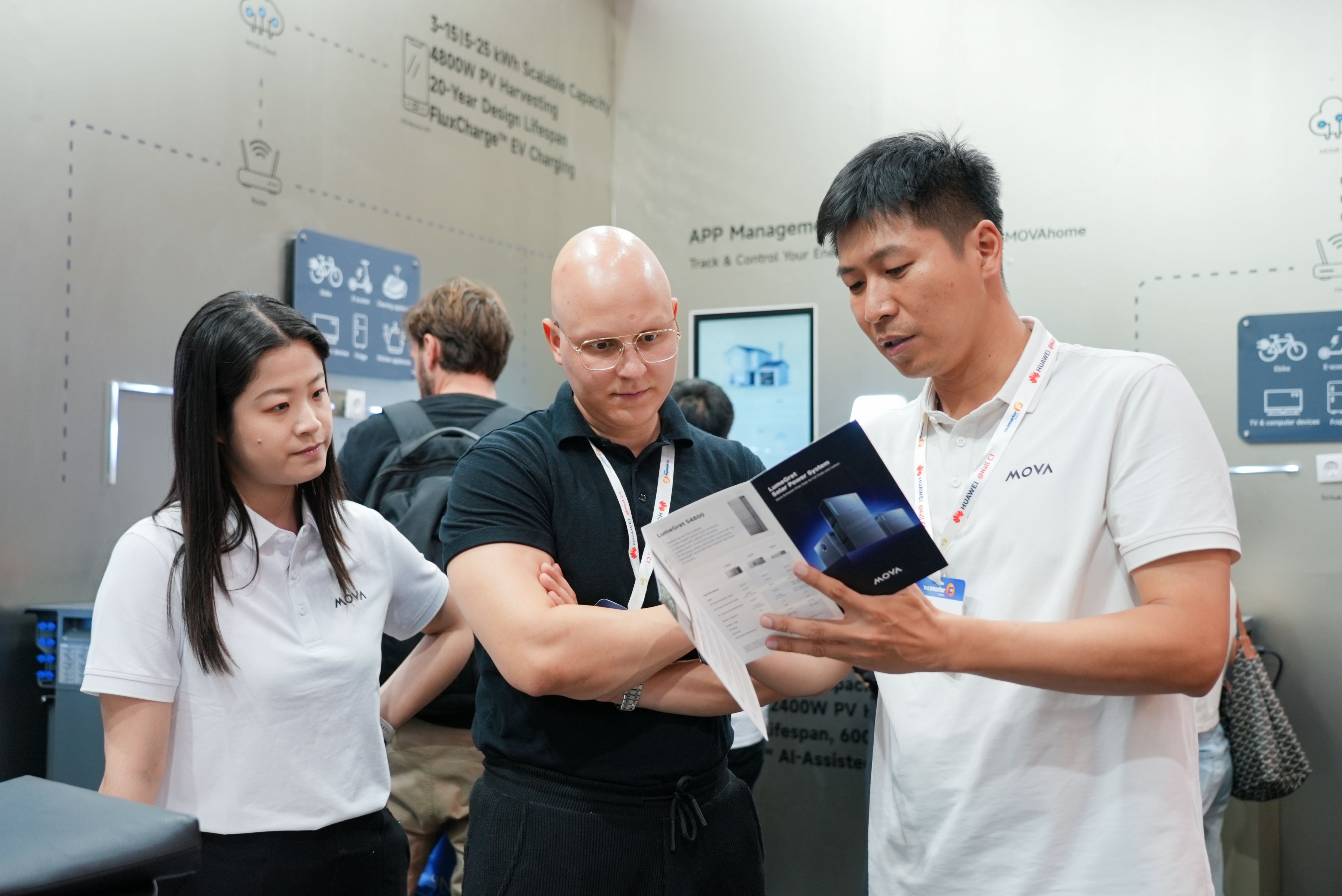 MOVA Team on Intersolar 2026