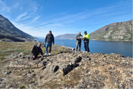 NIRAS engineers at the proposed Tanbreez port site 27/8/2025