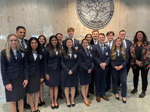 FBLA National Officer Teams with Amy Loyd