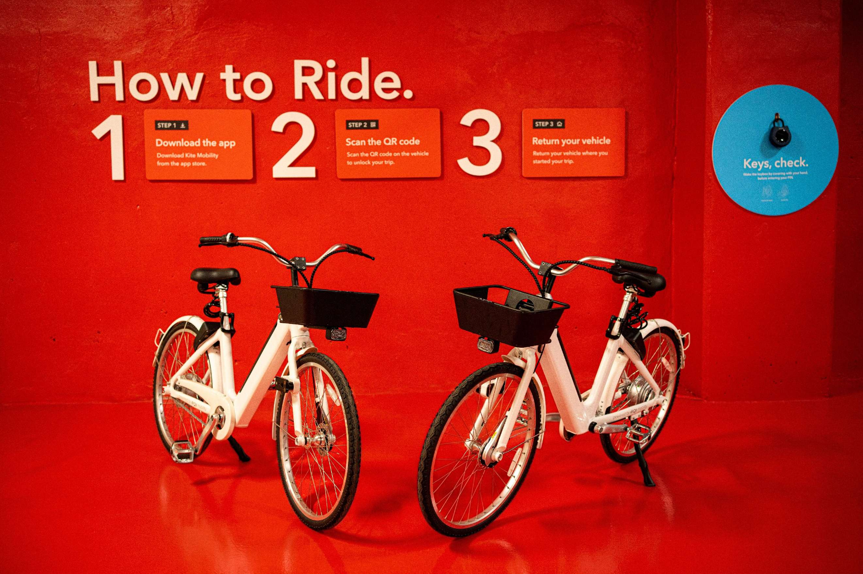 Kite Mobility’s premium e-bikes at Maple House
