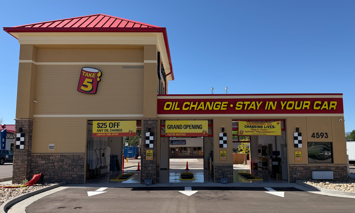 New Take 5 Oil Change in Colorado Springs
