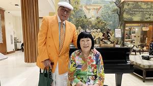 Stuart M. Bloch and his wife, Ambassador Julia Chang Bloch