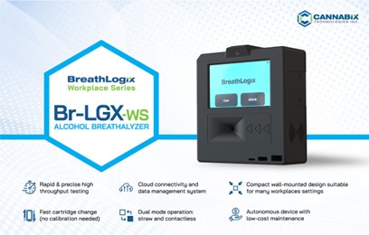 Figure 1. BreathLogix Workplace Series Alcohol Screening Device 