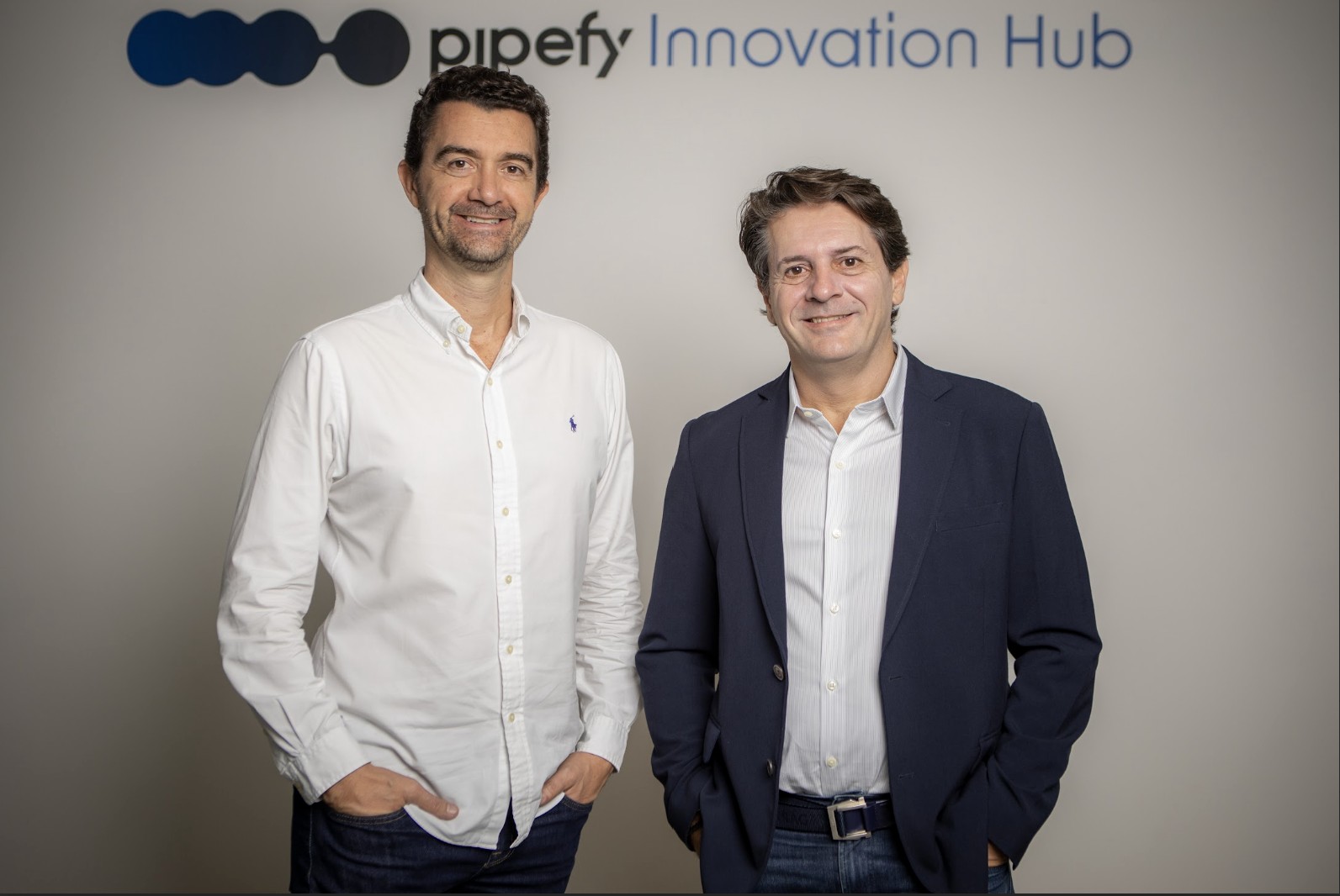 Cristiano Lamberti (left) joins Pipefy as Chief Sales Officer and Fabio Azevedo (right) as COO