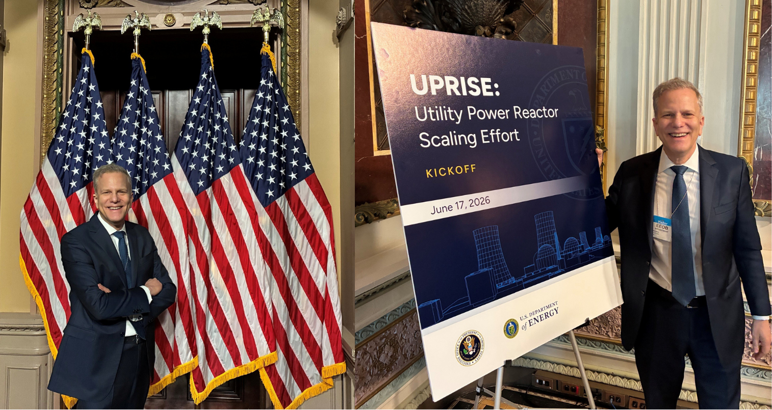 Seth Grae at the UPRISE launch at the White House