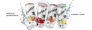FIZZIQUE™ - The world’s first sparkling protein water