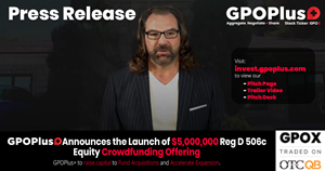 2021-10-13- GPOPlus Press Release crowdfunding