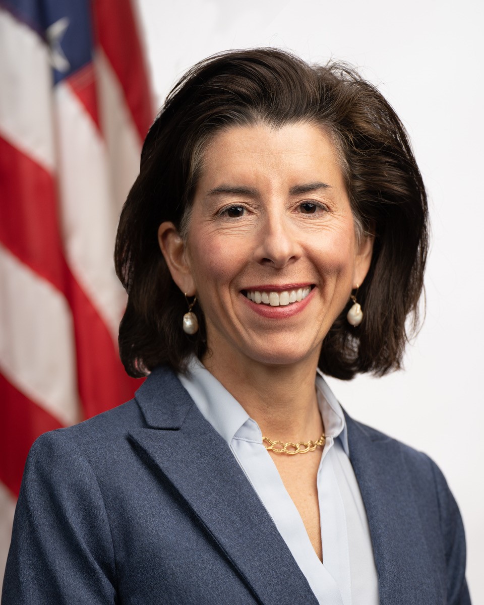 U.S. Secretary of Commerce Gina Raimondo