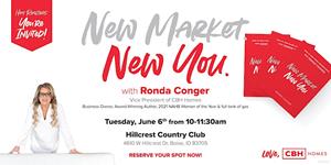 Join CBH Homes for a morning filled with inspiration and practical insights as Ronda Conger, Vice President of CBH Homes, award-winning author, and the 2021 NAHB Woman of the Year, takes the stage as the keynote speaker. With her infectious energy and expertise, Ronda will guide attendees through a high-energy session focused on becoming top salespeople and leaders in their field.