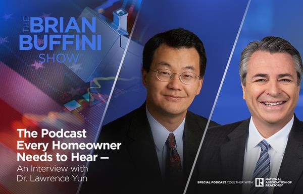 In an exclusive interview, Chief Economist and Senior Vice President of Research at the National Association of REALTORS® Dr. Lawrence Yun shares his expectations on where the market will go as the COVID-19 pandemic unfolds. Dr. Yun joins real estate leader Brian Buffini on his podcast to provide clarity on current real estate market performance and the timing of anticipated pent-up demand.