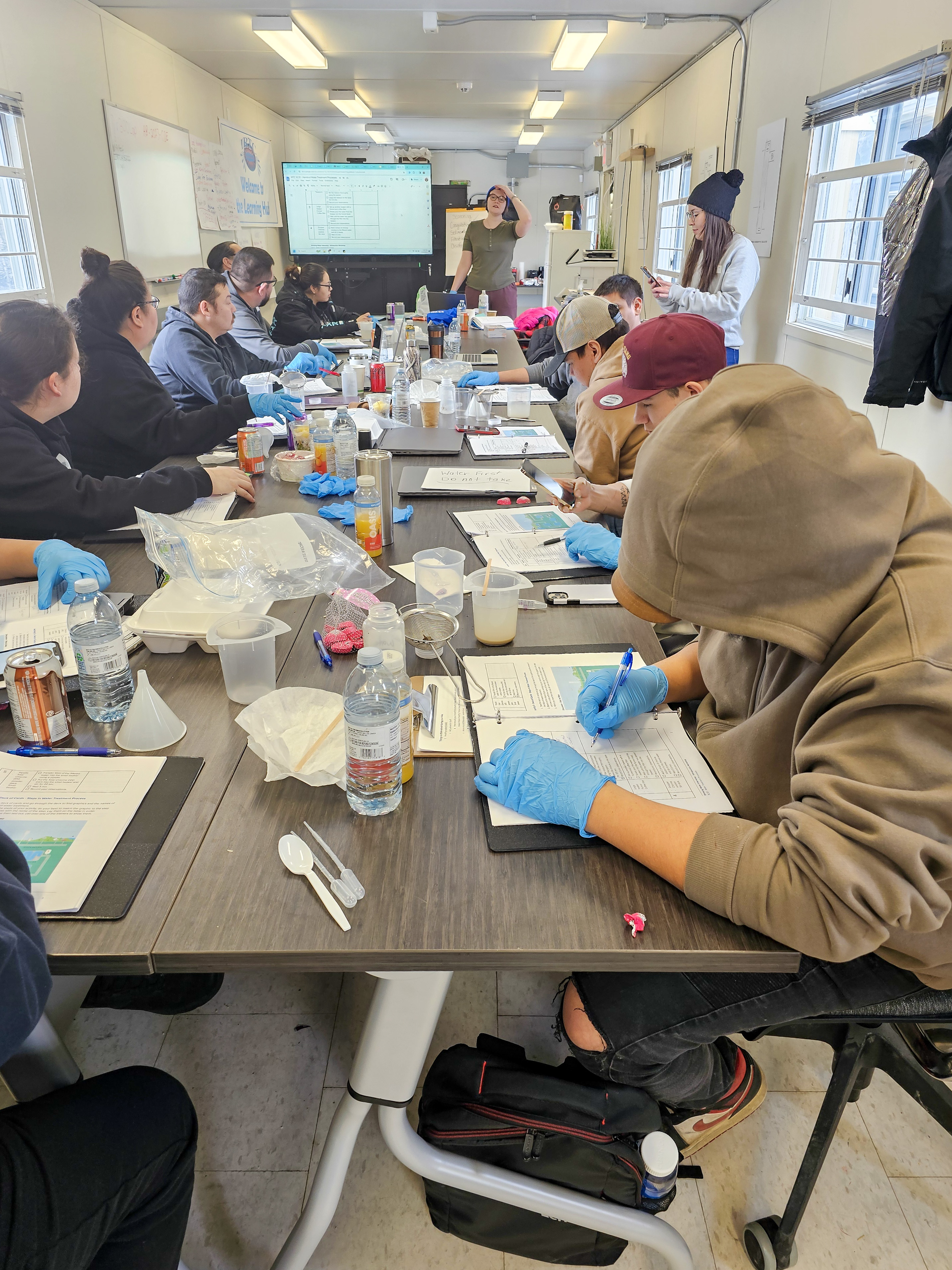 IRTC interns week 1, studying safety, watersheds, water treatment and distribution