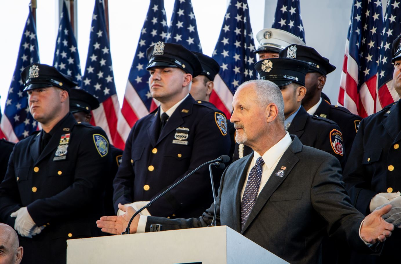 Tunnel to Towers Chairman and CEO Frank Siller at One World Observatory