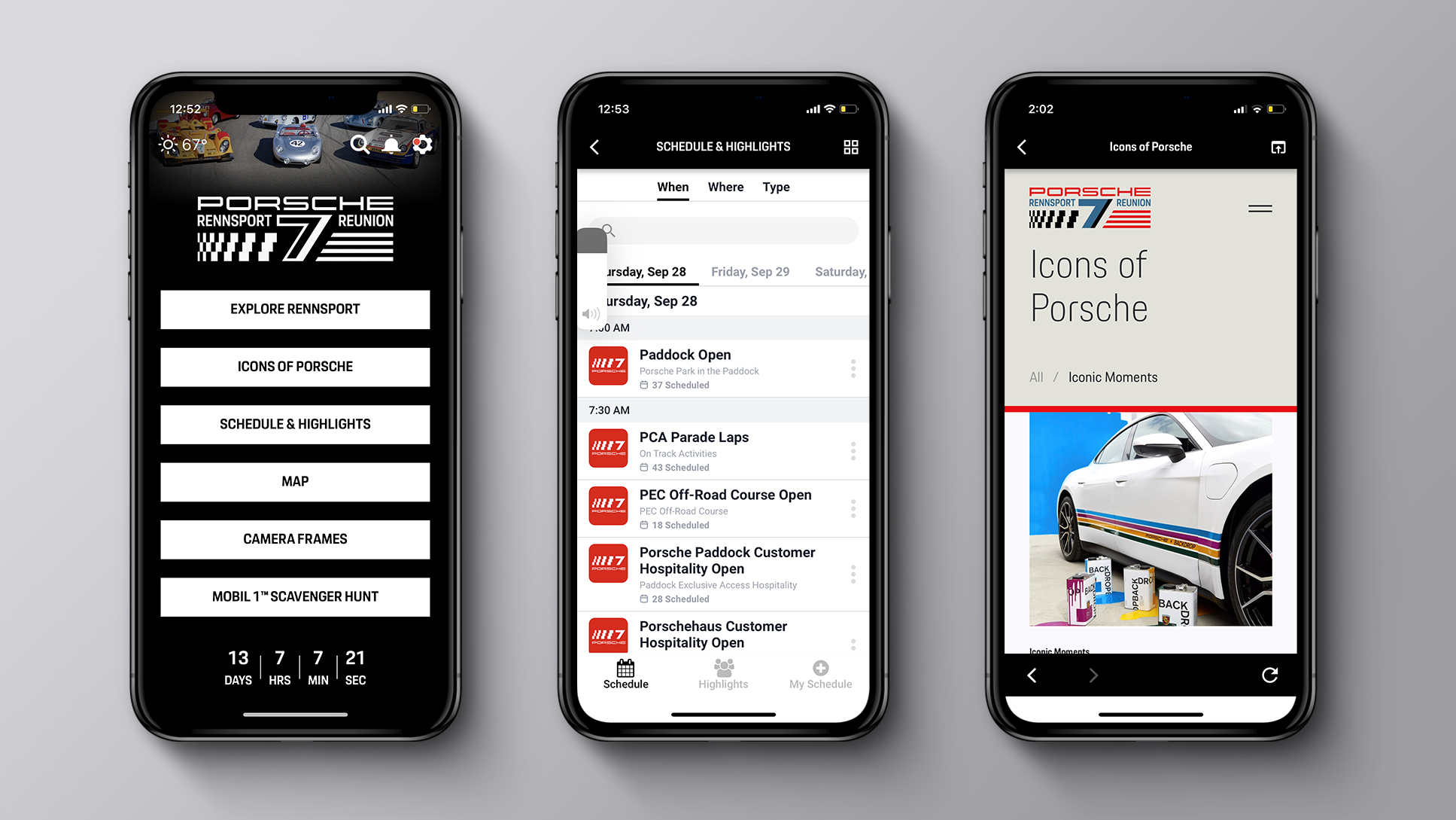 Porsche launches Rennsport Reunion 7 Mobile App  